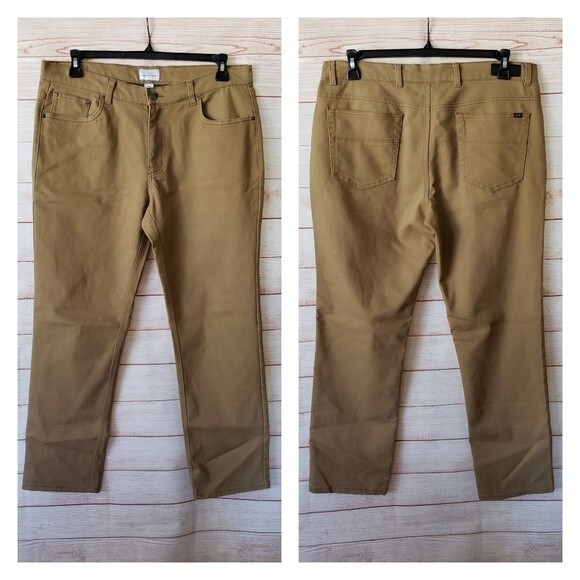 Craft + Flow Five Pocket Zipper Fly Pants - Picture 1 of 6